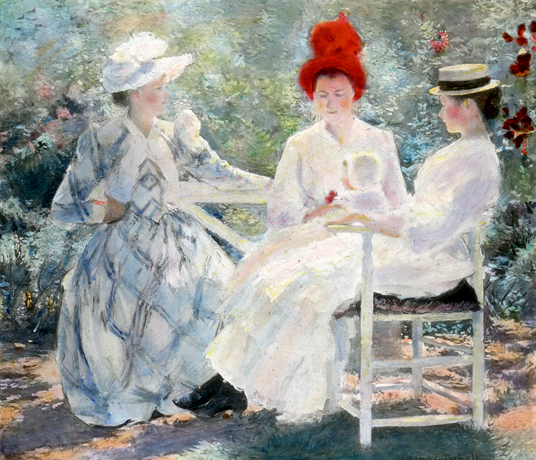 From the Beautiful Box: Tarbell and Hand-Painted Glass Slides