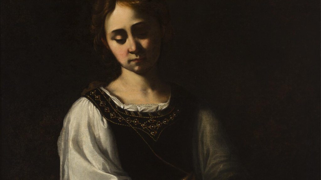 St. Dorothy by Antiveduto Gramatica